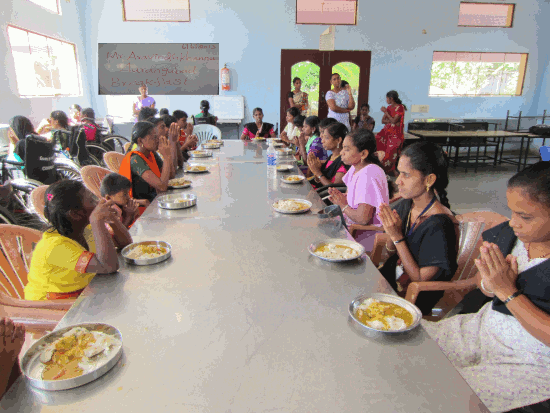 Amar Seva Sangam - Feeding home children three times a day - One Time