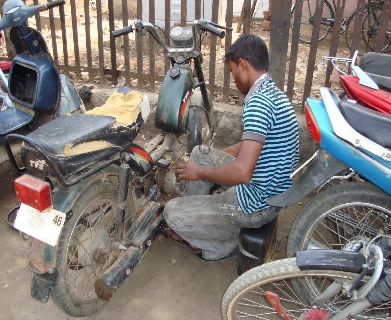 Udyama - Sponsor Motor Mechanic Skill for Youth in Poverty - One Time